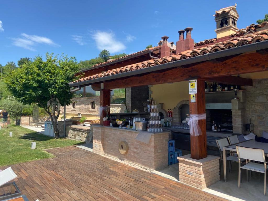 パヴッロ・ネル・フリニャーノ Agriturismo I Tassoniヴィラ エクステリア 写真