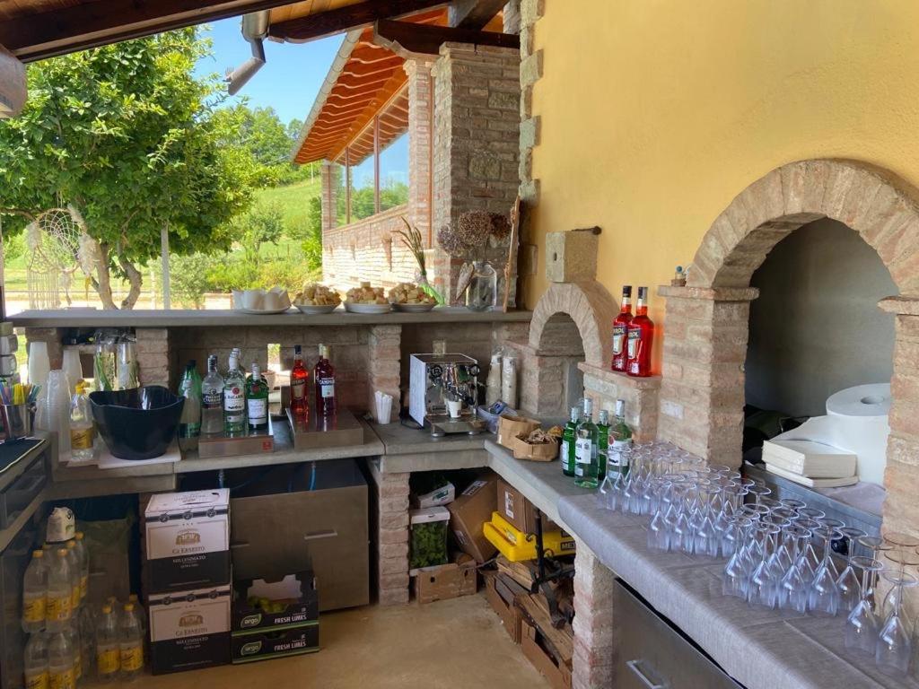 パヴッロ・ネル・フリニャーノ Agriturismo I Tassoniヴィラ エクステリア 写真