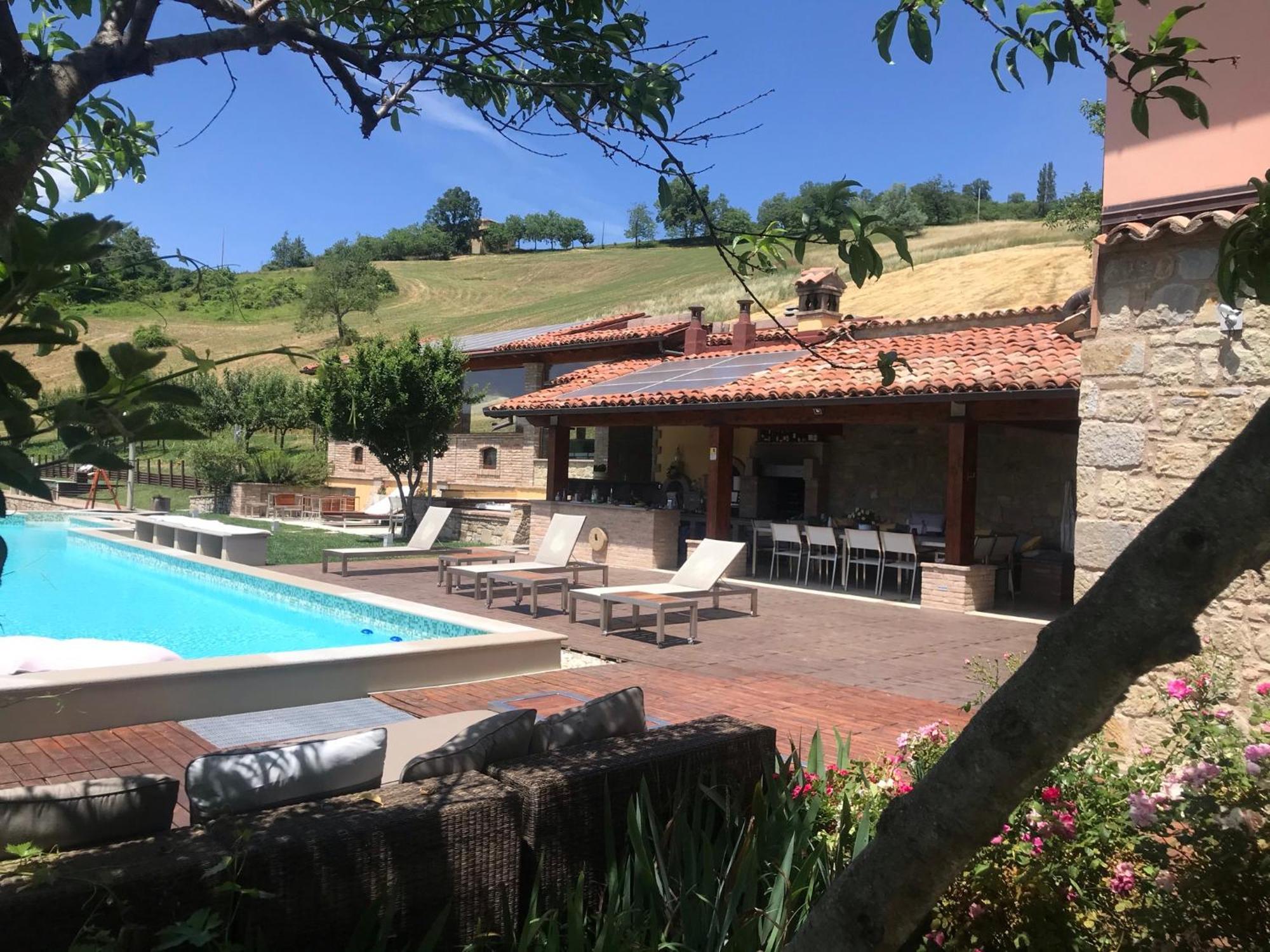 パヴッロ・ネル・フリニャーノ Agriturismo I Tassoniヴィラ エクステリア 写真