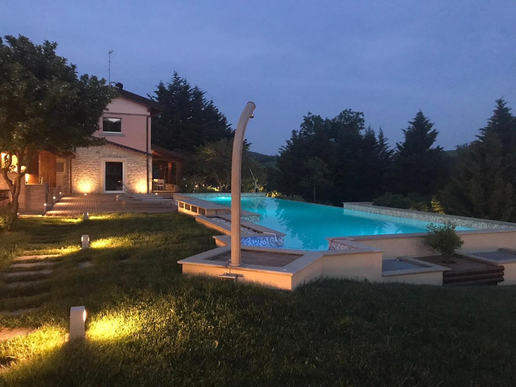 パヴッロ・ネル・フリニャーノ Agriturismo I Tassoniヴィラ エクステリア 写真