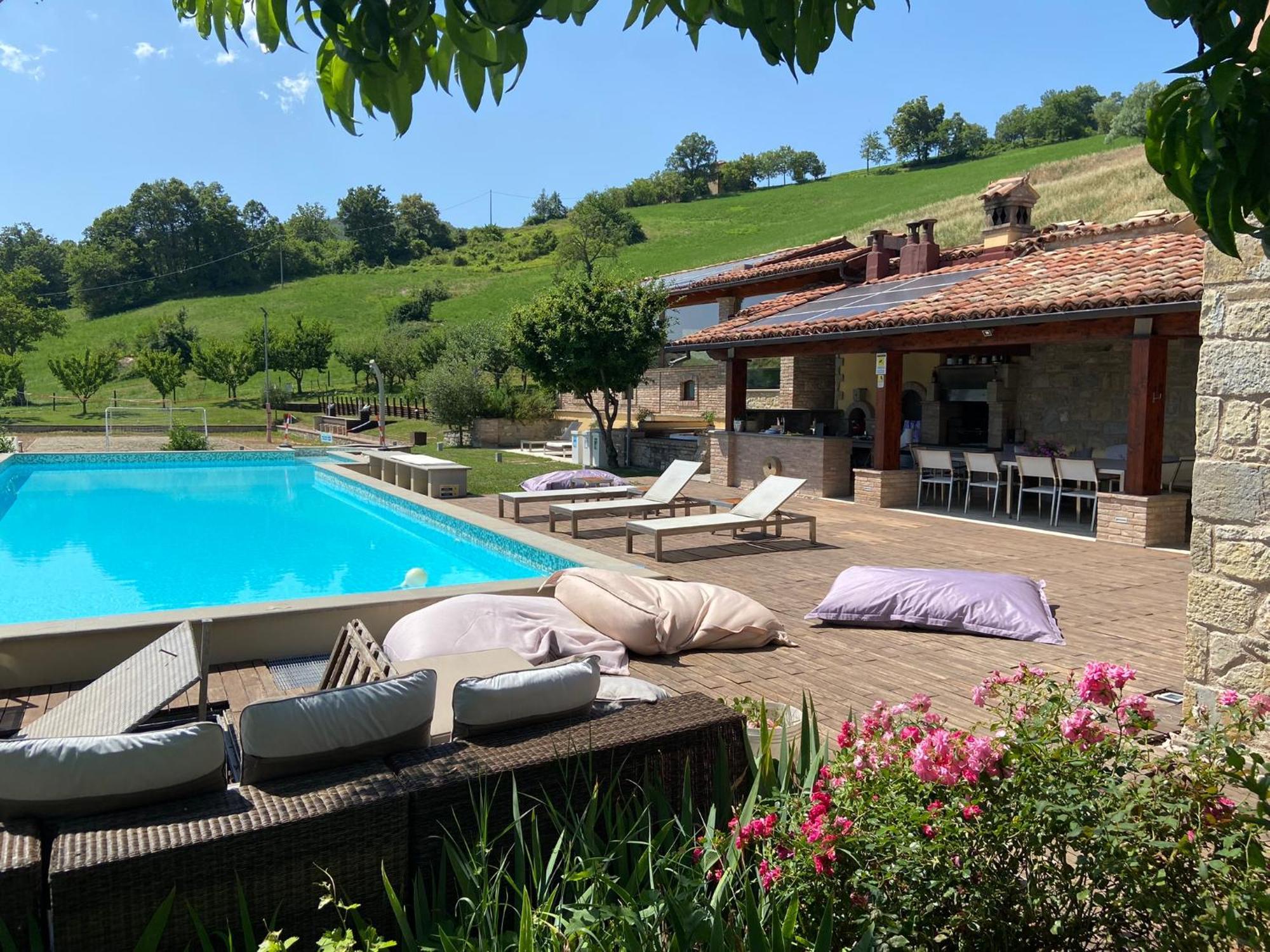 パヴッロ・ネル・フリニャーノ Agriturismo I Tassoniヴィラ エクステリア 写真
