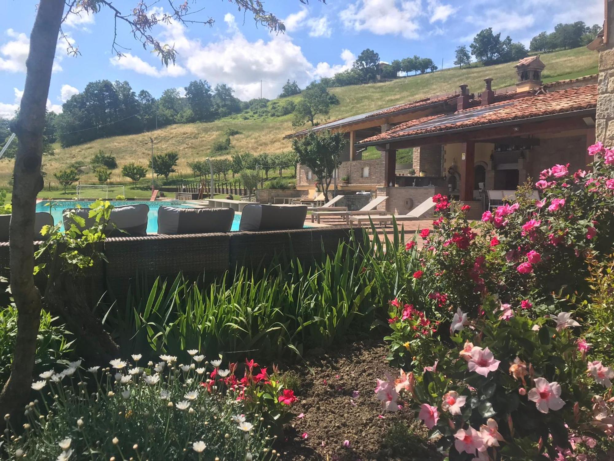 パヴッロ・ネル・フリニャーノ Agriturismo I Tassoniヴィラ エクステリア 写真