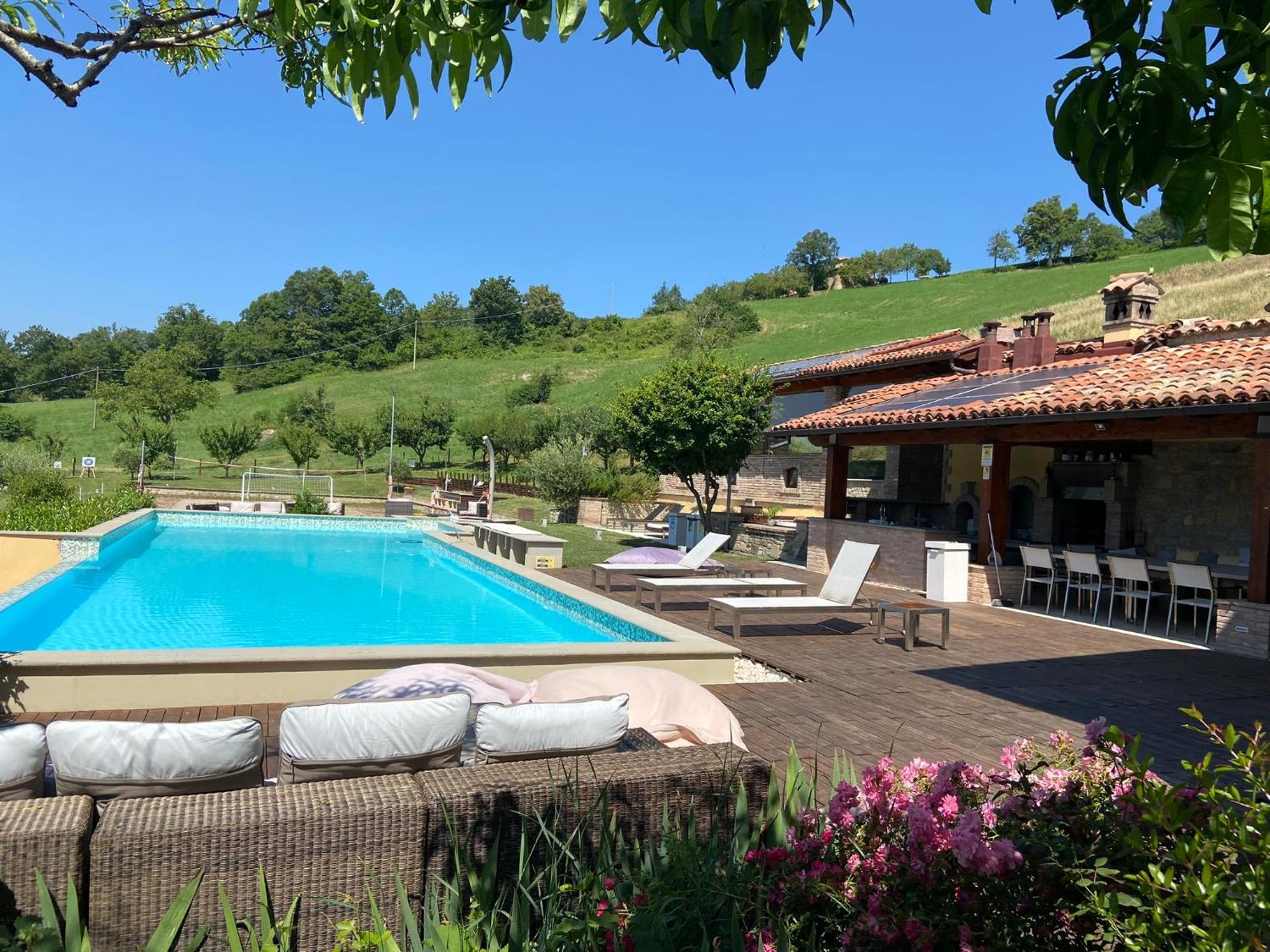 パヴッロ・ネル・フリニャーノ Agriturismo I Tassoniヴィラ エクステリア 写真